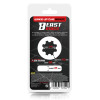 Twisted Liquid Silicone Cock Ring 2.7 cm