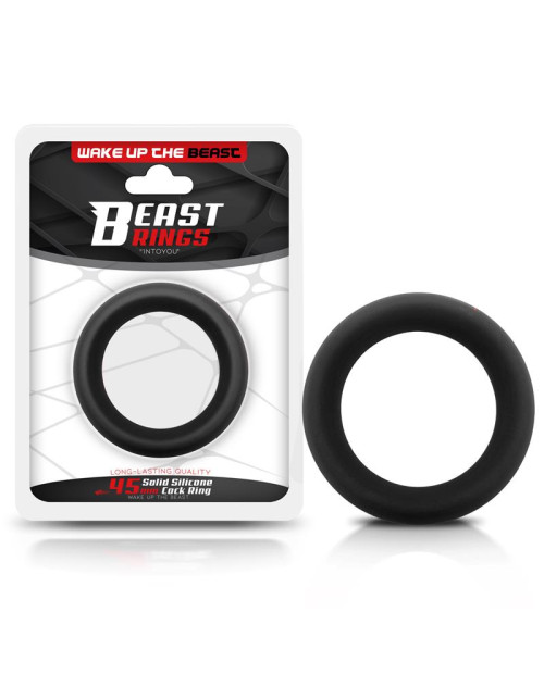Solid Silicone Cock Ring 4.5 cm