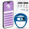 Rank Vibrating Ring with App Blue