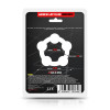 Bead Solid Cock Ring Silicone 3.5 cm Black