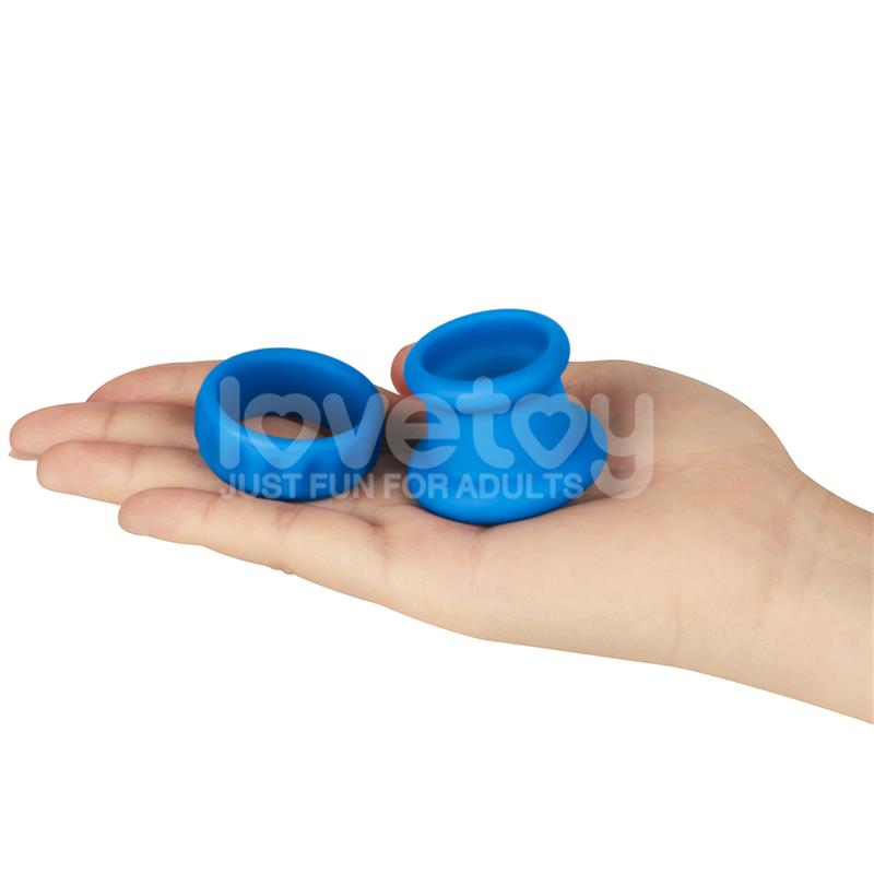 Pinnacle Pro Twin Flex Stretcher Double Penis Ring