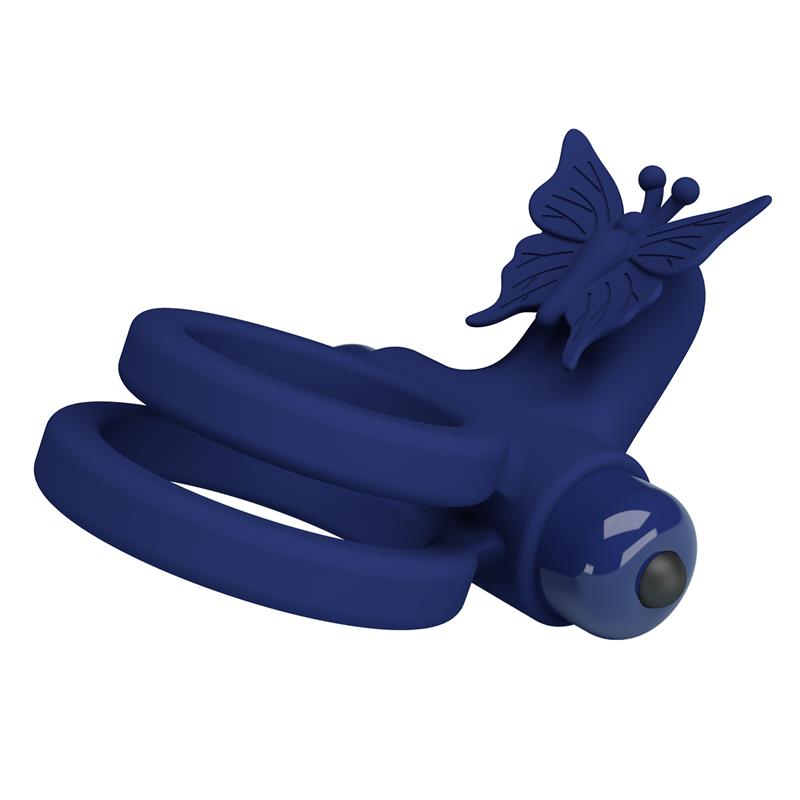 Vibrating Double Penis Ring