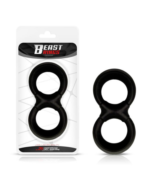 Penis and Testicles Ring Liquid Silicone 25 mm