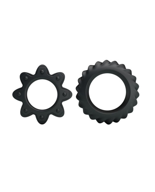 Flowering Set of 2 Cock Ring