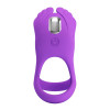 Silas Vibrating Penis Ring Purple