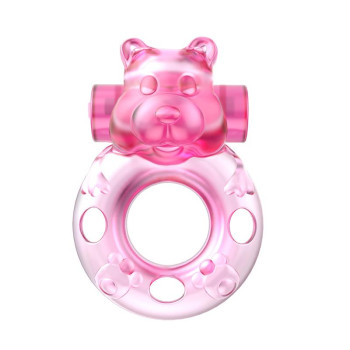 Cock Ring with Vibrating Bullet Bear