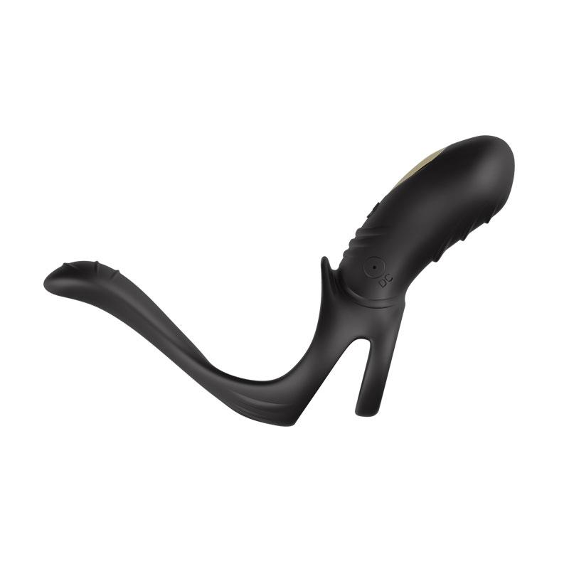 Vibrating Penis Ring with Perianal Stimulation