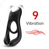 Vibrating Penis and Testicles Ring