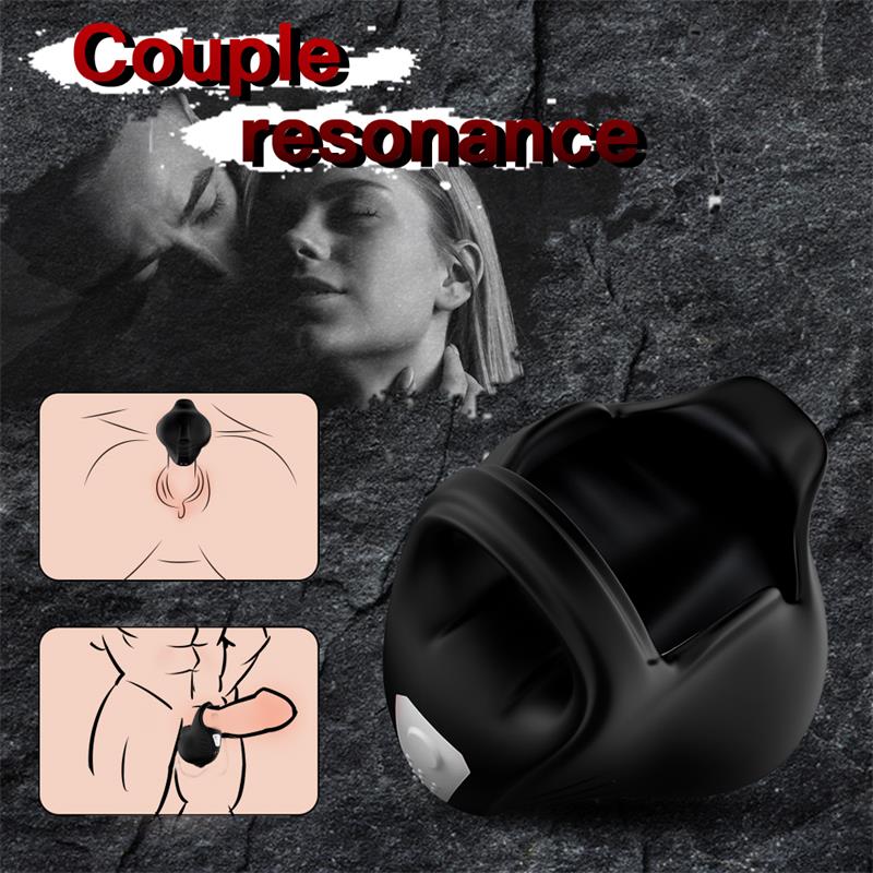 Vibrating Penis and Resticles Ring