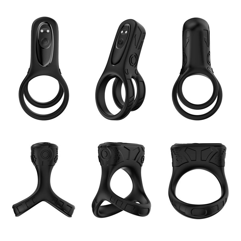 2 Piece Set Mecha Lock Essence Ring