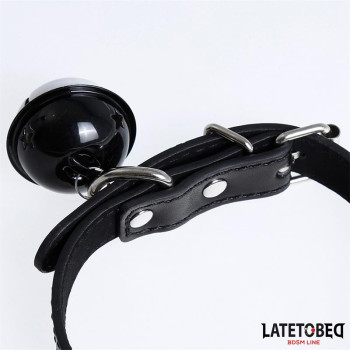 Collar with Bell Black Adjustable