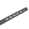 Collar with Bow and Rattle 44 cm Black/Red