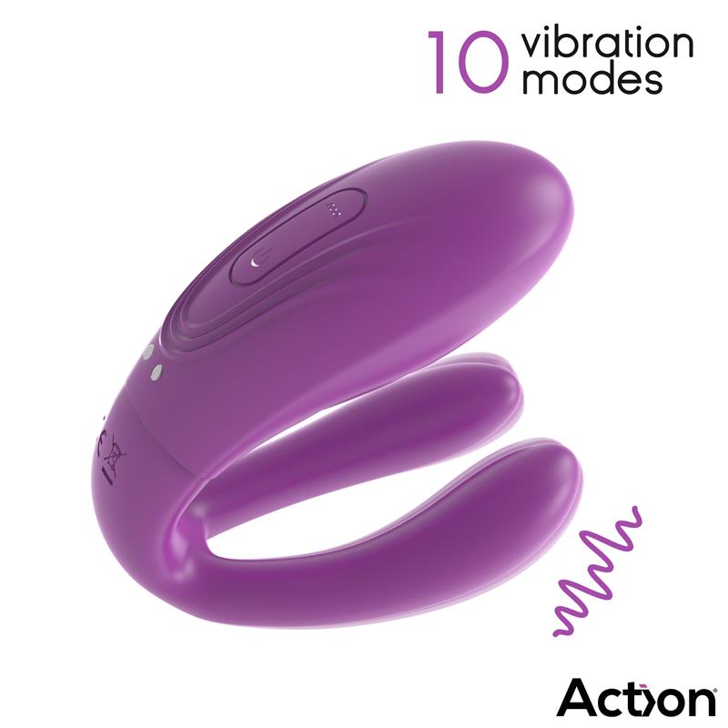 Twinx Vibrating and Tapping Couple Toy