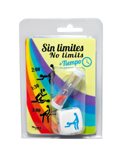 Posture dice set and an hourglass