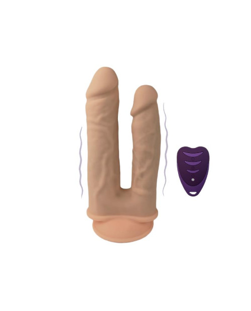 Double Penetrant Dildo 2 Motors 10 Remote Control
