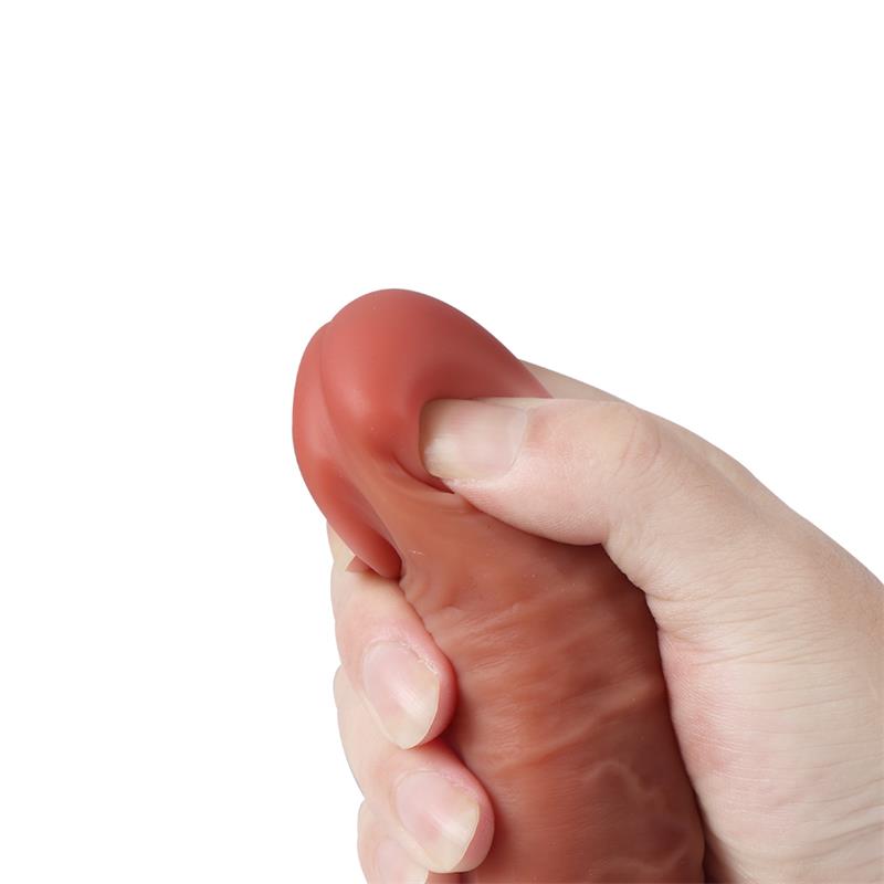 Leo Dildo Double Hardness Dual Layer Silicone 9.44