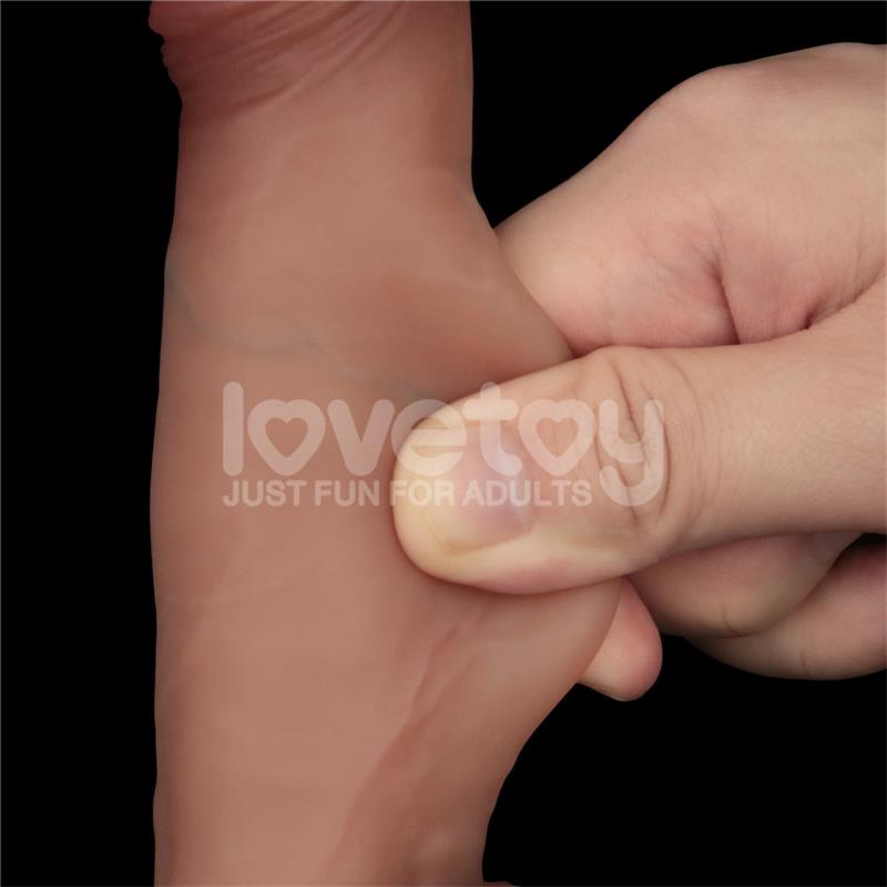 Sliding Pro Dildo Sliding Skin Dual Layer 7.5