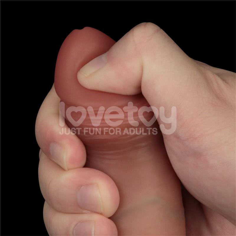 Sliding Pro Dildo Sliding Skin Dual Layer 7.5