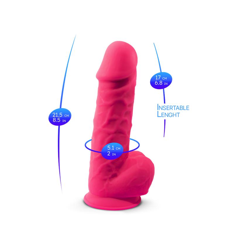 Dildo Dual Density Mod. 1 - 8.5 Pink
