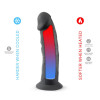 Dildo Dual Density Mod. 2 - 7.5 Black