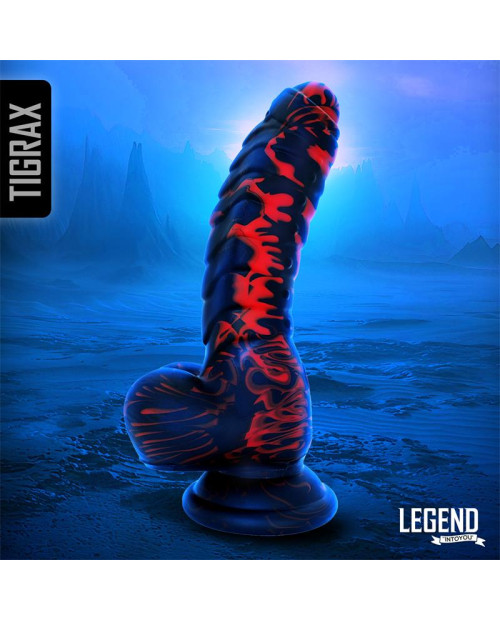 Tigrax Liquid Silicone Realistic Dildo 17,5 cm