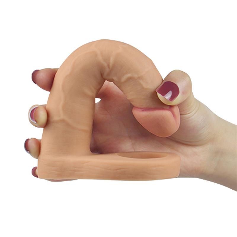 Dildo The Ultra Soft Double 6.25 Flesh