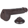 Sliding Skin Dual Layer Dildo 9.5