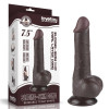 Sliding Skin Dual Layer Dildo 7.5