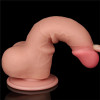 Sliding Skin Dual Layer Dildo 7.5