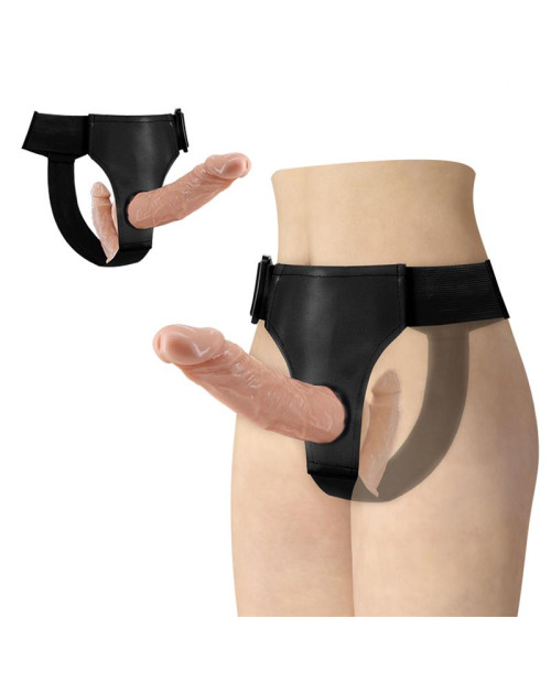 Arn?s con Dildo Doble 7.1 + 5.9