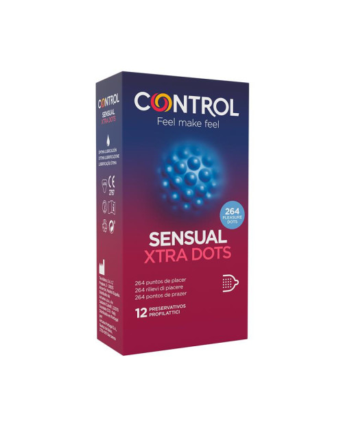 Sensual Xtra Dots 12 uds