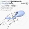 Lory Flexible Finger Vibrator with App
