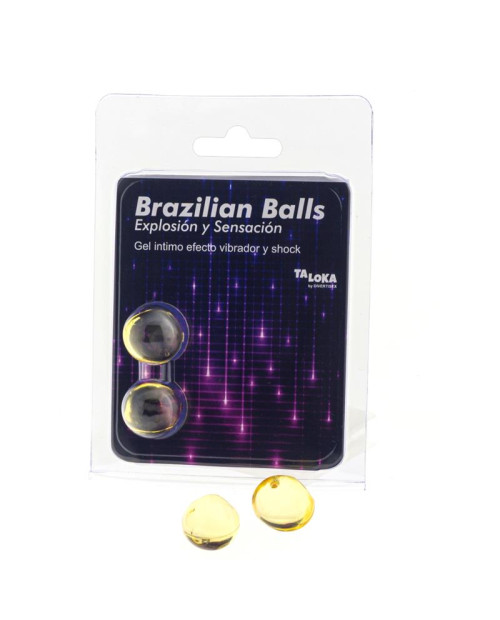 Set 2 Brazilian Balls Vibrating and Shock Efect