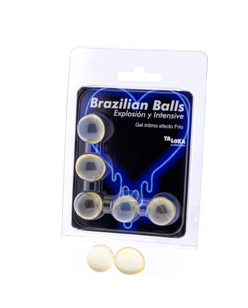 Set 5 Brazilian Balls Vibration and Cold Efect