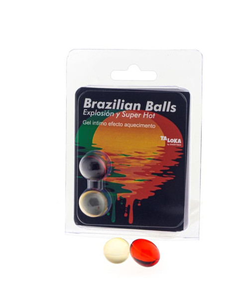 Set 2 Brazilian Balls Super Hot Efect