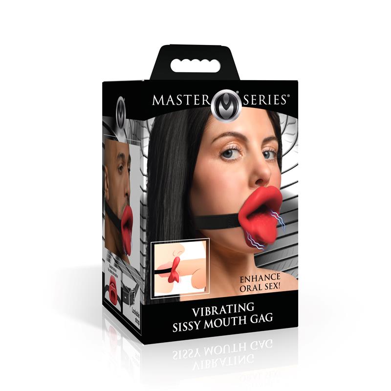 Sissy Mouth Gag with Vibration