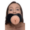 Pussy Face Oral Sex Mouth Gag