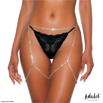 Georgina Rhinestone Garter One Size