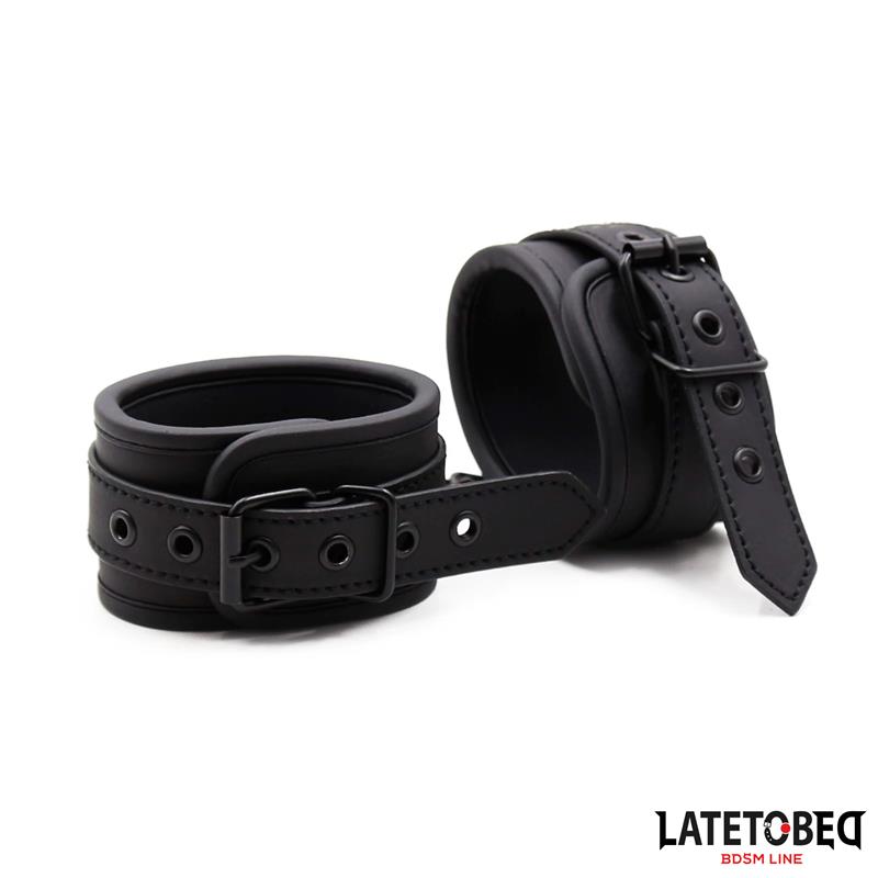 Solid black Ankle cuff