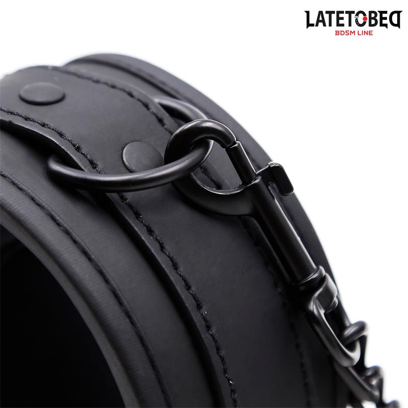 Neoprene Handcuffs Black