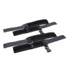 Neoprene Handcuffs with Veldro Black