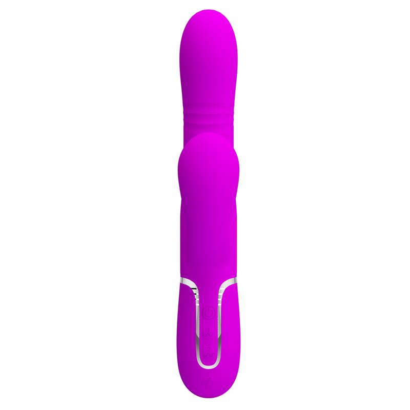 Mariana Vibrator 4 in 1 Silicone Fuchsia