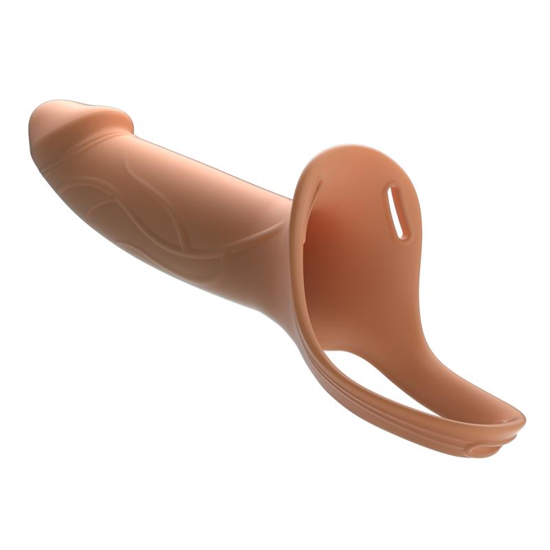London Universal StrapOn Harness with Hollow Dildo 6.6
