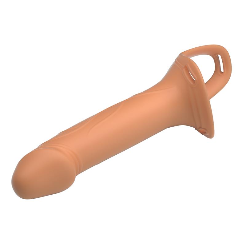 London Universal StrapOn Harness with Hollow Dildo 6.6
