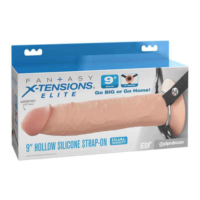 Hollow Silicone Strap-On 9