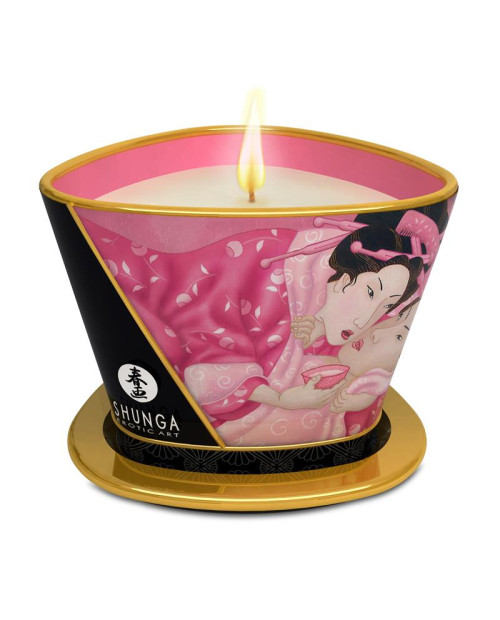 Shunga Candle Massage Rose