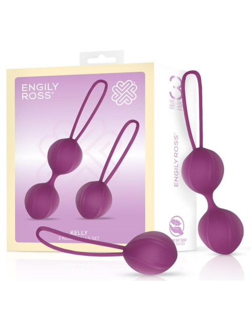 Kelly Kegel Balls Silicone Purple