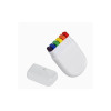 LGBT-colored crayons