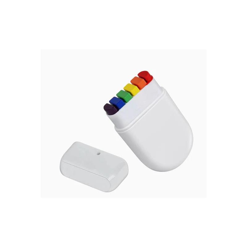 LGBT-colored crayons