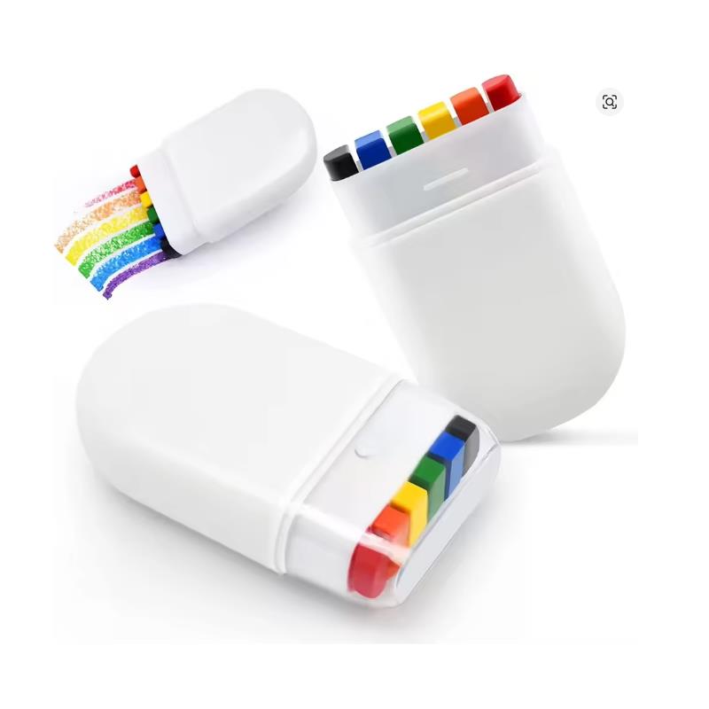 LGBT-colored crayons